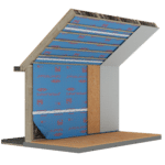 Technische tekening Tyvek AirGuard SD5